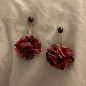 Kate Spade Rosy Outlook Statement Earrings